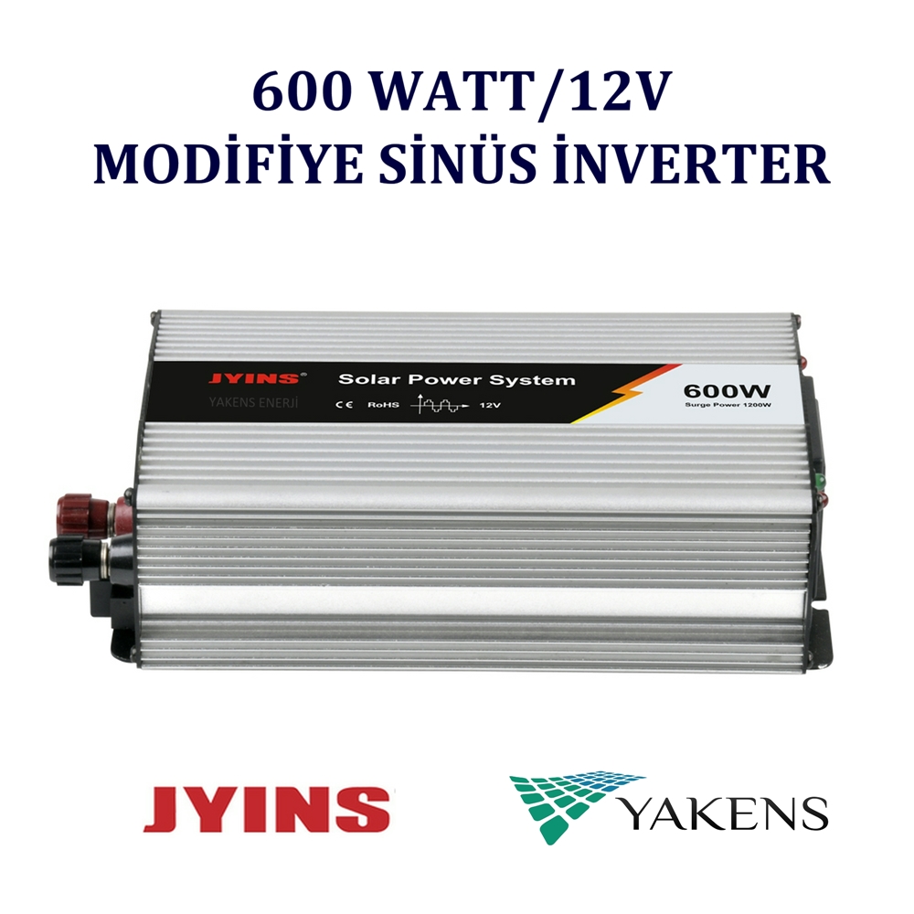 600 Watt 12V Modifiye İnverter Jyıns